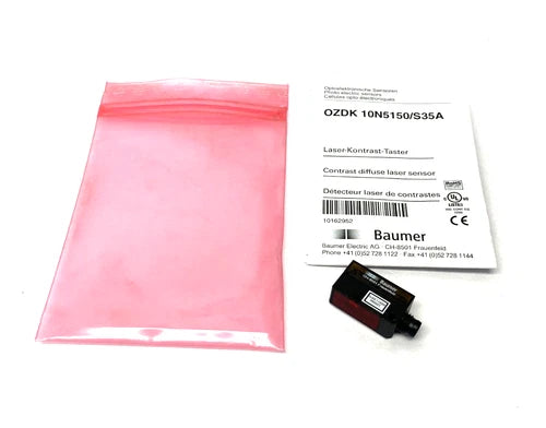 Sensor de contraste difuso miniatura Baumer OZDK 10N5150/S35A 3~150mm 10162952