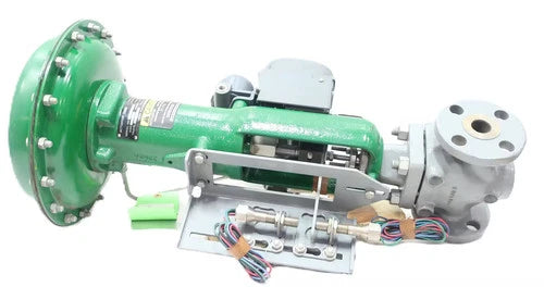 Fisher EZ Dvc6010 667 Steel Pneumatic Flanged Control Valve 1in 300