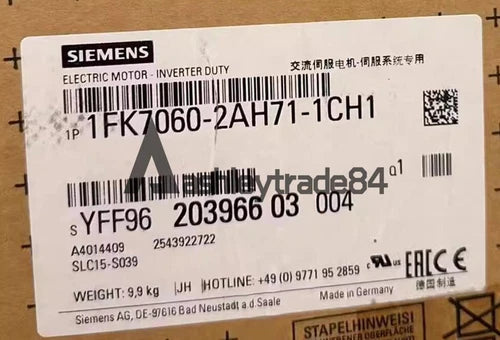 ONE NEW SIEMENS SERVO MOTOR 1FK7060-2AH71-1CH1