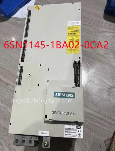 6SN1145-1BA02-0CA2 Used SIMODRIVE 611 INFEED/REGEN.FEEDBACK MODULE 36/47 KW