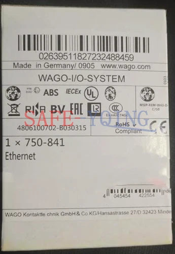 1PC WAGO 750-841 Controller Ethernet PLC Module 750841 New