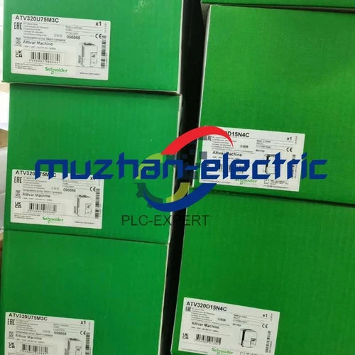 New Sealed Schneider ATV320U75M3C 320 10HP Var. Frequency Drive 7.5kW