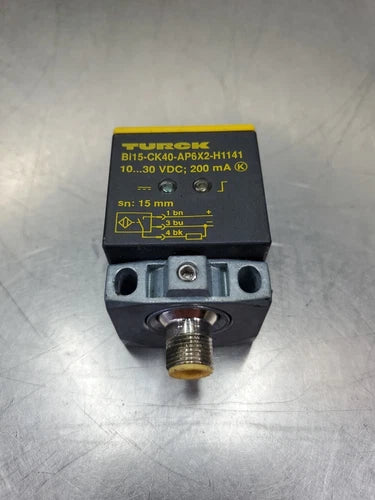 TURCK Bi15-CK40-AP6X2-H1141 Proximity Switch Inductive Sensor.              5D-4