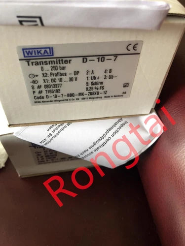 Brand New WIKA pressure transmitter 7165192 0-250BAR