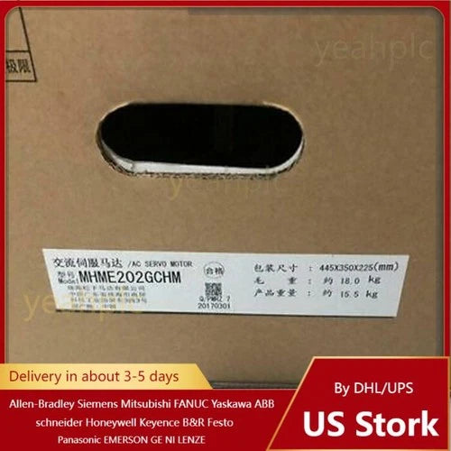 New Panasonic MHME202GCHM AC Servo Motor DHL Expedited Shipping
