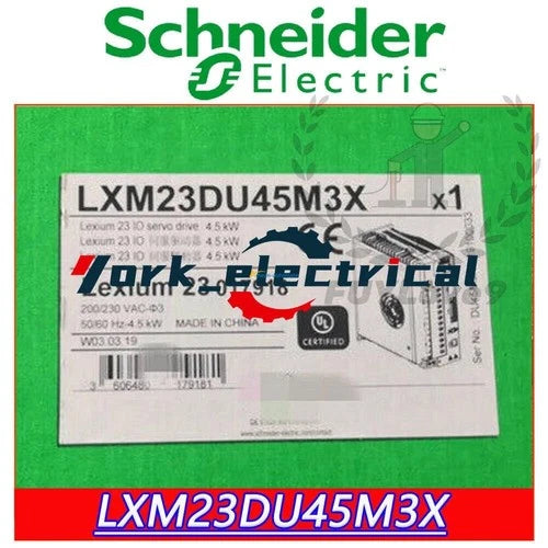Precision Control: Schneider LXM23DU45M3X -Unopened, Top Quality, Shipped Free