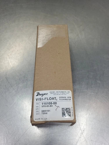 DWYER VFB-83-BV (116105-00) VISI-FLOAT SERIES VFB FLOWMETER.                5D-1