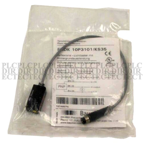 USED Baumer FHDK 10P3101/KS35 / FHDK10P3101KS35 Diffuse Sensor