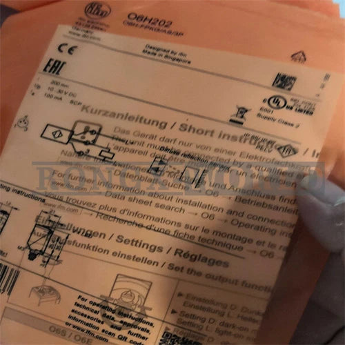 ONE IFM photoelectric switch sensor O6H202 NEW