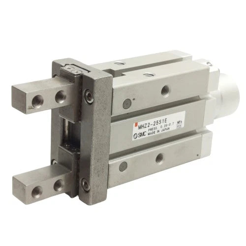 SMC MHZ2-25S1E Pneumatic Parallel Gripper, 25mm Bore, Single Acting, 2-Finger