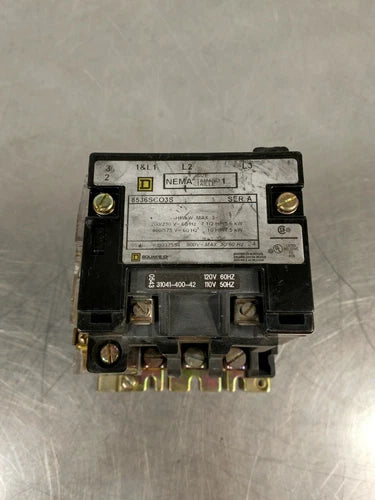 SQUARE D 8536SCO3S SIZE 1 STARTER                                           4E-9