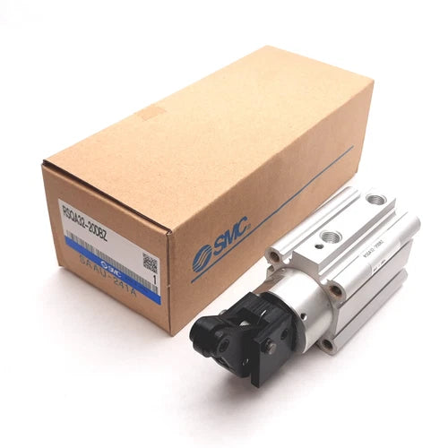 SMC RSQA32-20DBZ Stopper Cylinder, Bore: 32mm, Stroke: 20mm, 1.0MPa, Rc1/8