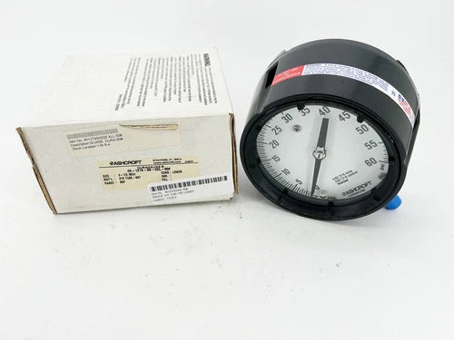 Novo medidor de press?o Ashcroft 45-1279-SS-02L-60# 4,5