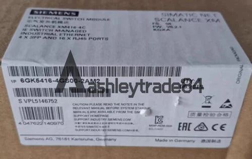 1PCS NEW Siemens 6GK5416-4GS00-2AM2 Switch