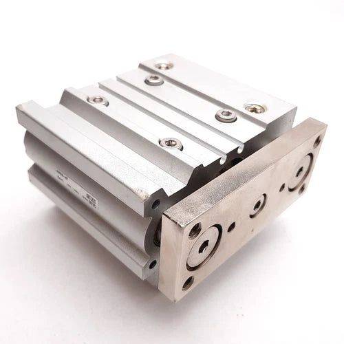 SMC MGPM25-40Z Compact Guided Cylinder, Bore: 25mm, Stroke: 40mm, 1.0MPa, Rc1/8