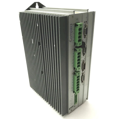 Parker S038V4F10I10T10M00 Compax3 Servo Drive, 1-Axis, 3.8A, 3? 400-480VAC