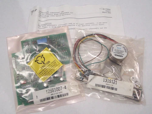 DWYER 155S763 1320J/1330J RED PEN SERVO ASSEMBLY & AMPLIFIER CIRCUIT BOARD