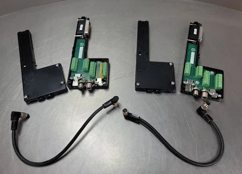 2X ALLEN BRADLEY Kinetix 2090-K6CK-D44S0 Cascade S0 I/O w/2090-CS0DSDS-AA02 4C