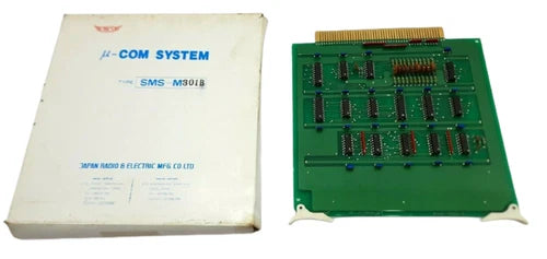 JRCS SMS-M301B 16-Interrupt ¦Ì-Com System PCB Board Radio Electric Mfg Co #F3