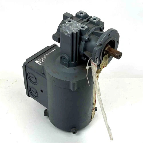 Bauer Schnecken-Getriebe-Motor Typ:BS02-38H/DU05LA4W (defekte Welle), used