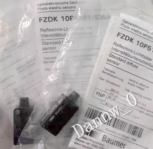New Original BAUMER FZDK 10P5101/S35A Sensor
