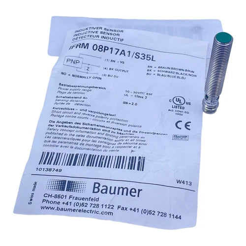 Baumer IFRM 08P17A1/S35L Induktiver Sensor f¨¹r industriellen Einsatz Baumer