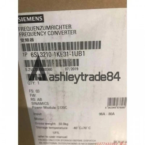 1Pcs New Siemens Inverter 6SL3210-1KE31-1UB1