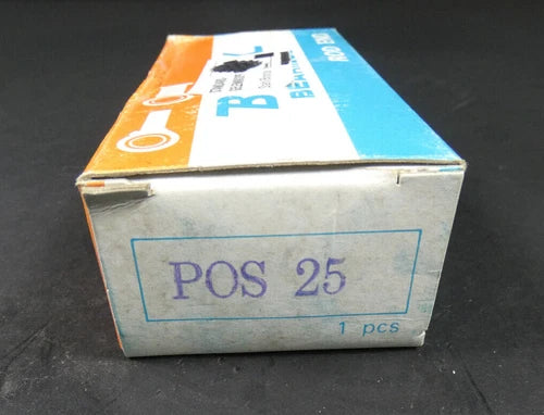 BGK | Gelenkkopf POS 25 | M24x2 Au?engewinde | Stahl chromatiert / Bronze