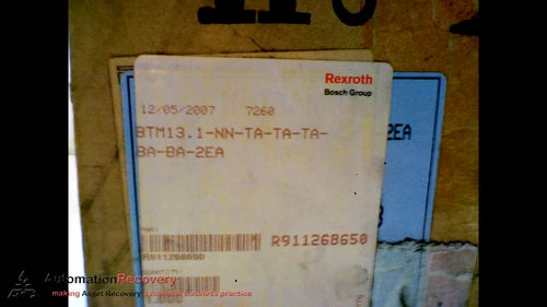 INDRAMAT BTM13.1-NN-TA-TA-TA-BA-BA-2EA CONTROL KEYBOARD INTERFACE, NEW #169107