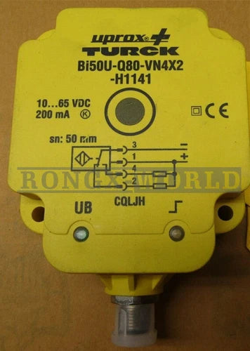 One New TURCK BI50U-Q80-VN4X2-H1141 Proximity Switch