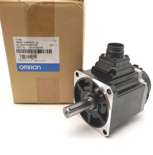 Omron R88M-1M40020C-S2 AC Servo Motor 400VAC 1.1A 400W, Key/Tap, 23-Bit Encoder