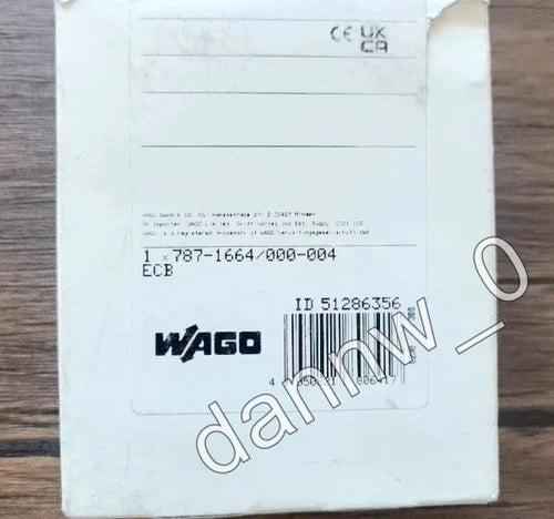 1PC New in box WAGO 787-1664/000-004 Electronic circuit breaker