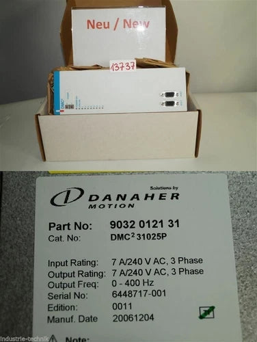 Atlas copco DMC 9032-0121-31 DMC2 31025P Danaher Motion