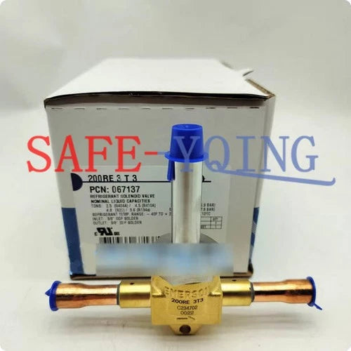 One New Emerson 200RE3T3 Solenoid Valve