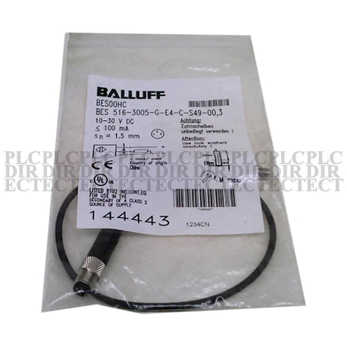 NEW Balluff BES516-3005-G-E4-C-S49-00.3 Inductive Sensor Proximity Switch