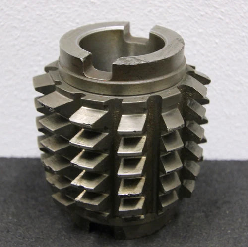 All steel hobbing cutter gear hob m=2.75m 20¡ã EGW ?70x75x?32mm with cross groove 2gg. Left