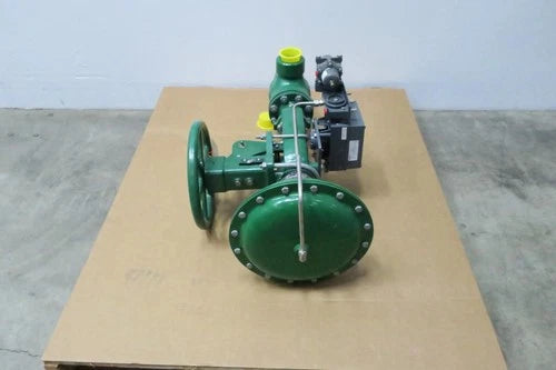 Fisher YD 657 3582 Size 40 Pneumatic Steel Socket Weld Control Valve 2in 600