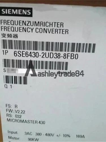 Siemens 6SE6430-2UD38-8FB0