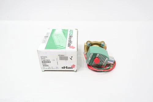 Asco 8210G002 Red-hat Solenoid Valve 24v-dc 1/2in Npt