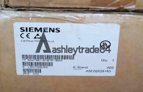 1PCS NEW SIEMENS TOUCH SCREEN 6AV7861-6TB10-1BA0 6AV7 861-6TB10-1BA0