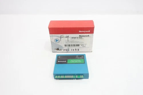 Honeywell R7847A1033 Rectification Flame Amplifier Solid-state Plug-in