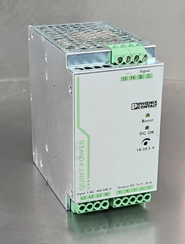 Phoenix Contact QUINT-PS/3AC 24VDC/20. Power Supply.                       4E-23