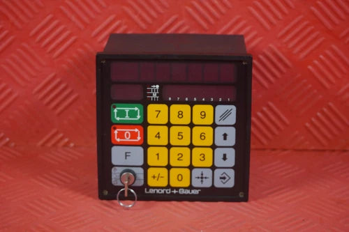 Lenord + Bauer GEL 7541.8000 Bedienpanel TOP!