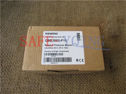 ONE SIEMENS QBE2002-P10 Pressure sensor New