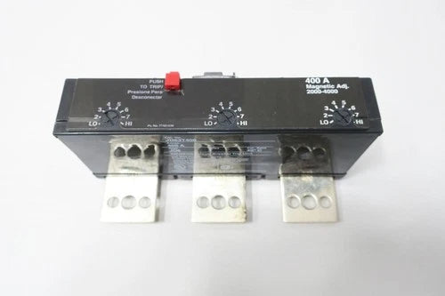 Siemens JD63T400 Circuit Breaker Trip Unit 3p 400a Amp