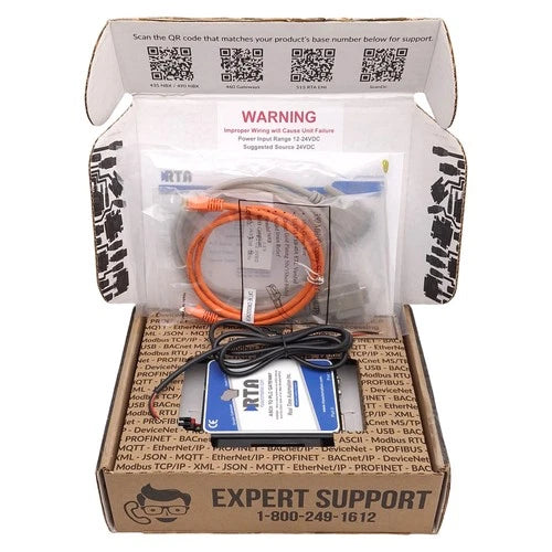 RTA 435NBX-N700-D ASCII To Allen Bradley PLC Gateway, RS232/485/422, 12-24VDC