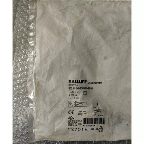 1PC BALLUFF BES M18MI-PSC80B-BP05 BES008A Proximity Sensor New