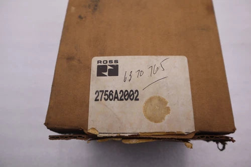 ROSS AIR VALVE 4WAY 2756A2002 STOCK B-751
Opens in a new window or tab