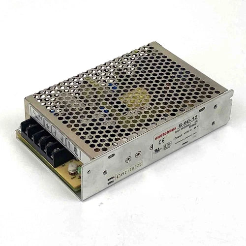 MEAN WELL S-60-12 Netzteil Schaltnetzteil switchbox 100-240Vac 12Vdc, used