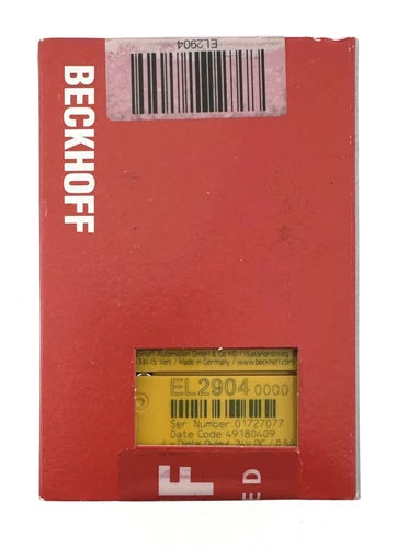 Beckhoff EL2904 - 4 canais-sa¨ªda digital - EL2904 - NOVO